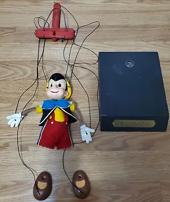 Rare Disney's Pinocchio 60th Anniversary Marionette By Bob Baker No. 1494 • $133.20