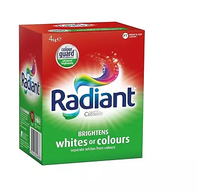 Radiant Washing Powder Laundry Detergent For Whites Or Colours 4kg • $26.93