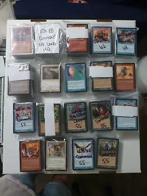 MtG Vintage To Modern Complete NM Common OR Uncommon Sets List $4.00 Flat Ship • $36.95