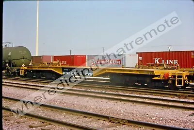 Original Slide TTX 131035 Flat Car Proviso ILL 10-1992 • $14.95