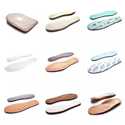 £7.68 • Buy Shoes Insoles Unisex Wool Sheepskin Leather Felt Coconut Active Carbon Thermal N
