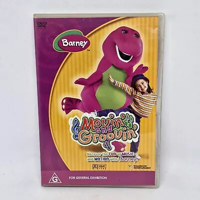 Barney - Movin' And Groovin' DVD Region 4 Children's Educational Singing Dancing • $8.91