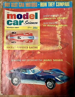 Model Car Science Magazine March 1967 Issue  • $7.99