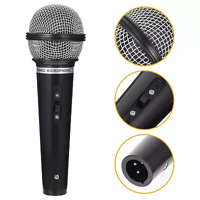 Microphone Prop Play Plastic Mics Toy Microphone Fake Microphone • $9.55