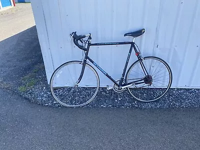 Schwinn World Sport  1986 Bike With Shimano USA Design Black Flat Tires As Is • $330