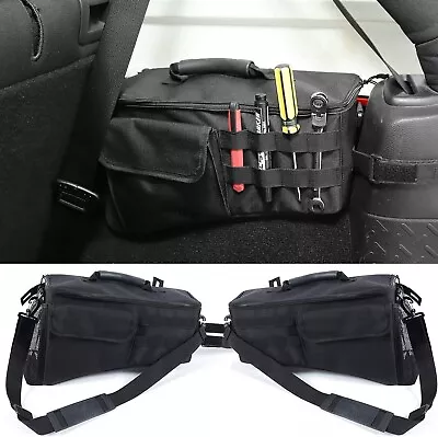 Trunk Wheel Well Storage Bag For Jeep Wrangler JK JL 2011-2023 Accessories 2PCS • $52.44