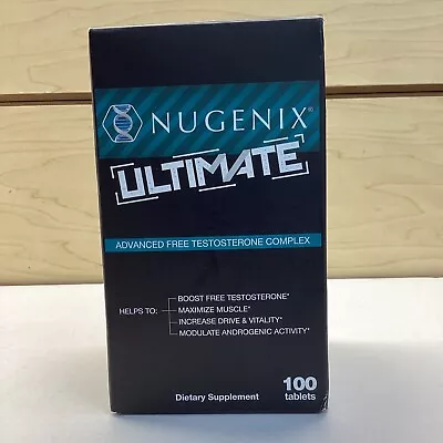 Nugenix Ultimate Dietary Supplement 100 Tablets EXP 05/25 NEW • $28.95