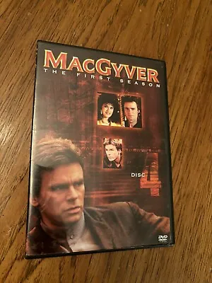 MacGyver Season 1 Disc 4 DVD ONLY USED UNTESTED VERY GOOD FREE SHIPPING • $6.99