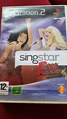 £4.99 • Buy Ps2 Game Singstar Rock Ballads