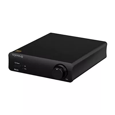 Topping PA3s HiFi Class D Amplifier 80W×80W RCA/Fully Balanced TRS Input Black • $221.54