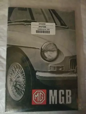 MG MGB Tourer *GHN4)  & GT (GHD4) Driver'S Handbook (Uk Edition) 1968 • $23