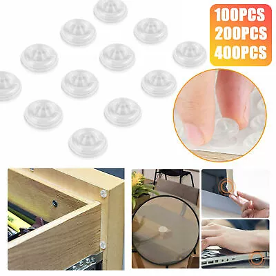 Silicone Rubber Kitchen Cabinet Door Pad Bumper Stop Damper Furniture Stopper • $7.98