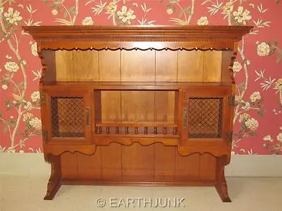 Tell City Hard Rock Maple China Hutch Top Only Wire Doors Andover 48 Finish 8384 • $399.99