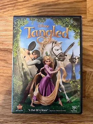 Tangled DVD (2010) Disney Animated Movie | Mandy Moore Zachary Levi • $5