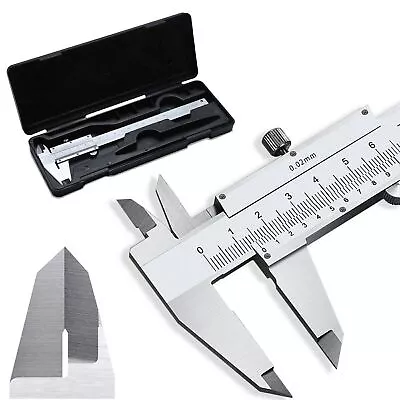 Stainless Steel Vernier Caliper 0-150mm Sliding Gauge Measurement Measuring Tool • £9.74