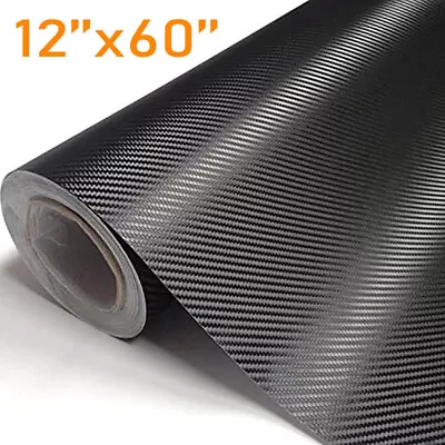 Auto Accessories Carbon Fiber Vinyl Film Car Interior Wrap Stickers For Ford • $8.99