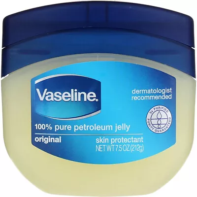 Vaseline Petroleum Jelly Skin Protectant Jar Original 7.5 Oz • $12.16