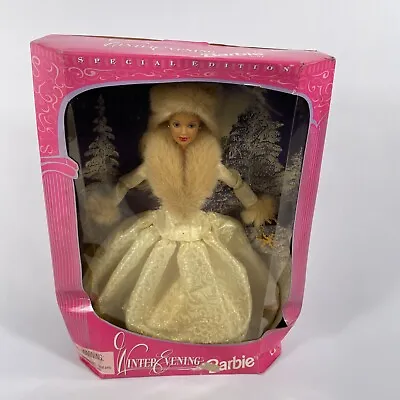 Vintage 1998 Mattel Barbie Winter Evening; Special Edition Doll; NIB • $13.98