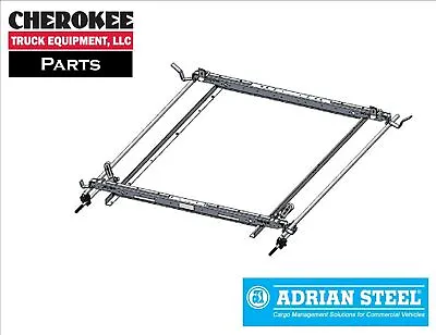 $996.95 • Buy Adrian Steel 63-GLGM2, Dual Sided Grip Lock Ladder Rack, Express, Savana