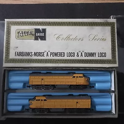 N Scale Atlas Fairbanks-morse Union Pacific Collector Series Set #2122-31 • $54.99