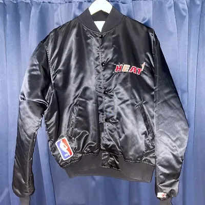 RARE Vintage Grail Miami Heat Starter Satin Jacket!! XL • $400