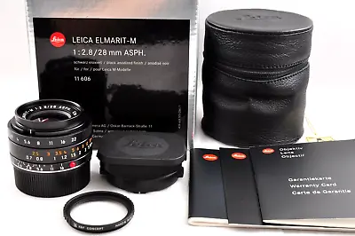 Leica Elmarit-M 28mm F2.8 ASPH E39 6 Bit 11606 From Japan  Near Mint • $1870