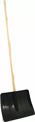 £10.75 • Buy Snow Shovel Handle Scooper Mucking Out Clearing Garden Spade Pusher Winter 1.4m