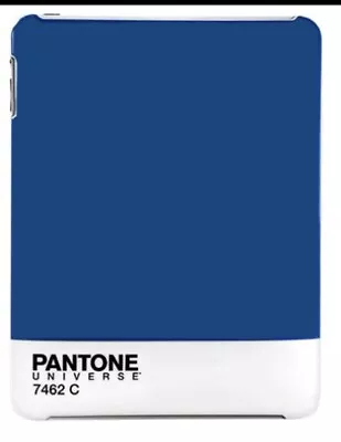 Pantone Universe 7462 Hard Back Case Apple IPad 2/3/4 - Blue Retro/Stylish Shell • £9.99