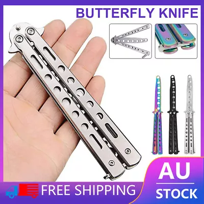 Butterfly Knife Comb CSGO 3D Color Metal Folding Practice Trainer Training Tools • $8.39