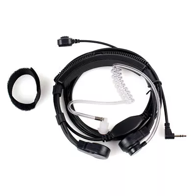 1Pin PTT Heavy Duty Throat Mic Earpiece Headset For Motorola T6200C EM1000 T5428 • $11.54