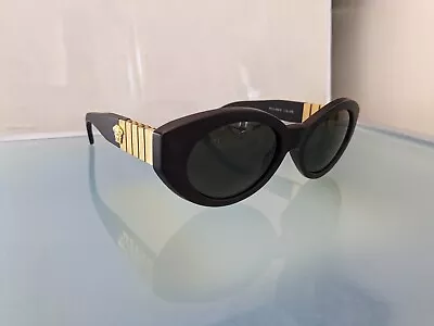 Gianni Versace Mod 480/B Col 915 Vintage Sunglasses Made In Italy Original Case • $280