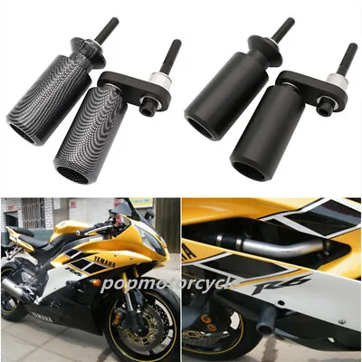 No Cut Frame Sliders Crash Falling Protection For Yamaha YZF-R6 YZF R6 2006-2007 • $29.99