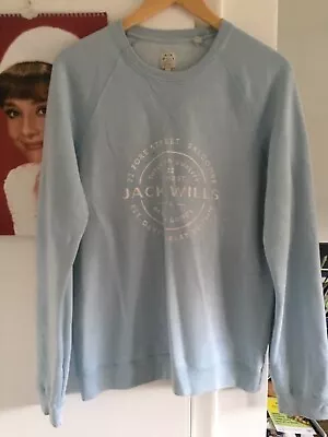 Ladies Jack Wills Baby Blue Sweatshirt Size S  • £4.50