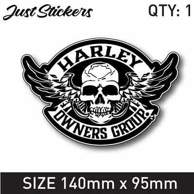 $4.30 • Buy Harley Davidson Bike, Helmet, Car Sticker , Bumper Sticker ,4X4,  Bike,  