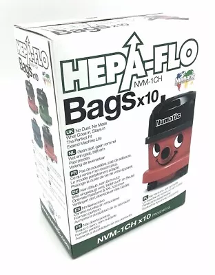 £24.95 • Buy 20 X Numatic Henry Hetty HEPAFLO Vacuum Cleaner Hoover Bags 604015