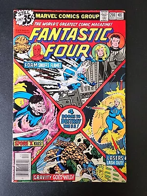 Marvel Comics Fantastic Four #201 December 1978 Keith Pollard Art • $4