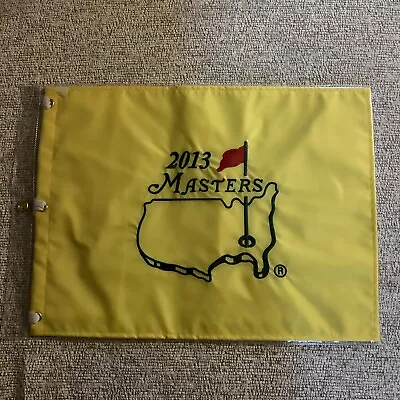 2013 Golf Masters Embroidered Pin Flag New In Package • $120