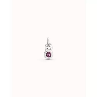 La Vie En Rose Pink Faceted Crystal Charm • £20