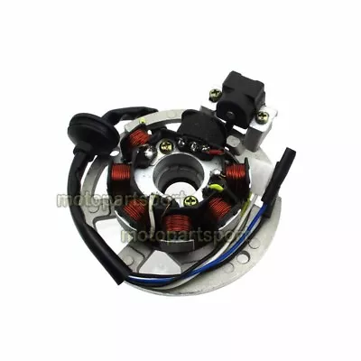 7 Coil 5 Wire Stator Alpha Sports 50cc 70cc 90cc 2 Stroke ATV 1PE40QMB 1PE50QMF • $29.94