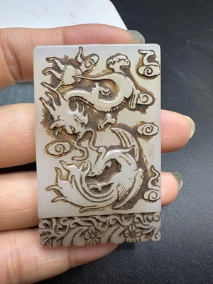 £62.15 • Buy Antiques, Old Gems, Carved Dragon Netsuke, Ornaments