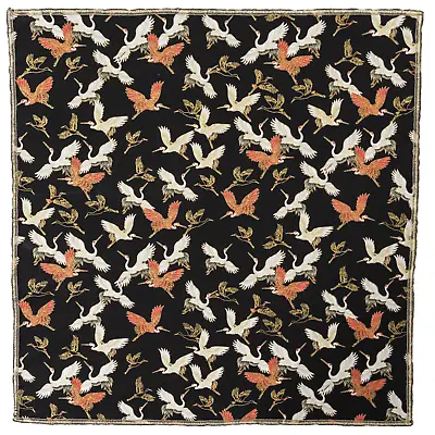 Japanese Crane Bandana Head Band Scarf Dog Chemo Timeless Treasures Bird Heron • £6.99