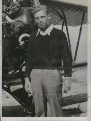 1934 Press Photo Robert Bryant Dies In Parachute Jump In Michigan City Indiana • $19.99