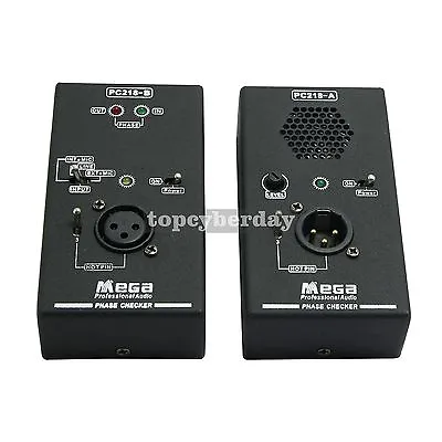 PC218 Phase Polarity Checker Detector Audio Speaker Microphone Sound Tester • $120.65