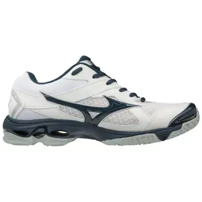 Mizuno Women's Wave Bolt 7 Running Shoes - White/Navy • $65