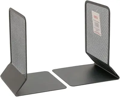 £9.15 • Buy Osco Wire Mesh Bookends Graphite Pack 2