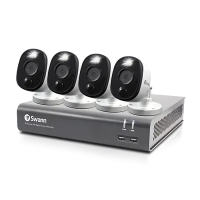 Swann 4 Camera 8 Channel 1080p Full HD DVR Security System • $279.99