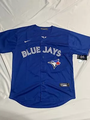 Vladimir Guerrero Jr #27 Toronto Blue Jays Blue Jersey Mens Large Stitched New • $50