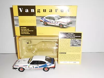 Vanguards. VA10806 FORD CAPRI 3.0s 1982 BSCC VINCE WOODMAN 0768 /1350. • £39.99