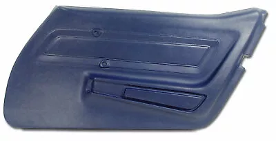 Corvette C3 Door Panel Dark Blue RH 1977 • $344.99