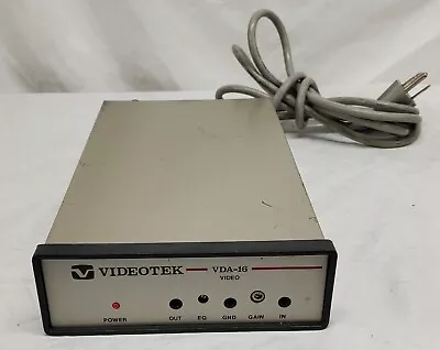 VideoTek - VDA-16 - Video Distribution Amplifier - Fires Up - UN-Tested - READ • $19.99